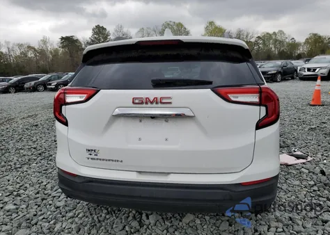 2024 GMC Terrain Sle from USA, damaged, VIN 3GKALMEG0RL384343